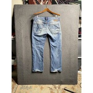 Diesel New-Fanker Distressed Slim Bootcut Button-fly Jeans Mens 33 x 29 Y2K